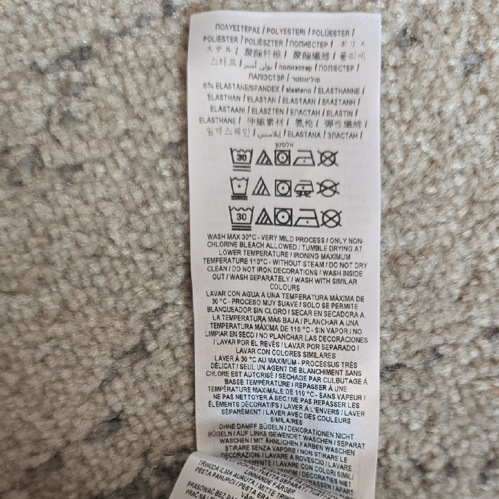 Guess Factory Eco Uma Velour Zip-up Jacket - Picture 8 of 11